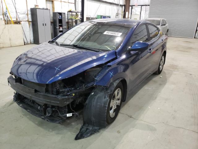 Photo 1 VIN: 5NPDH4AE0GH758820 - HYUNDAI ELANTRA SE 