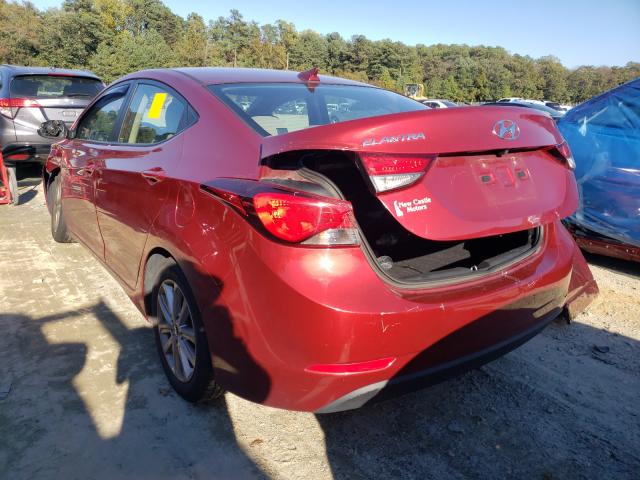 Photo 2 VIN: 5NPDH4AE0GH762348 - HYUNDAI ELANTRA 