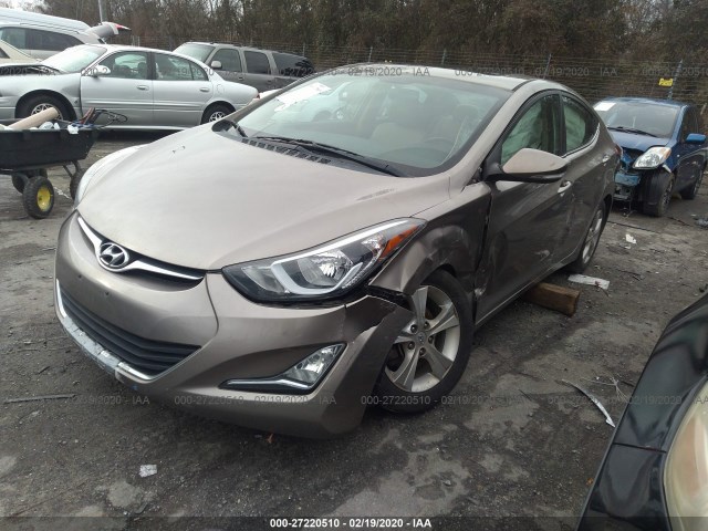 Photo 1 VIN: 5NPDH4AE0GH764228 - HYUNDAI ELANTRA 