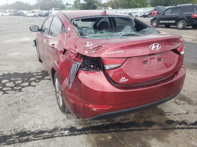 Photo 2 VIN: 5NPDH4AE0GH767162 - HYUNDAI ELANTRA SE 