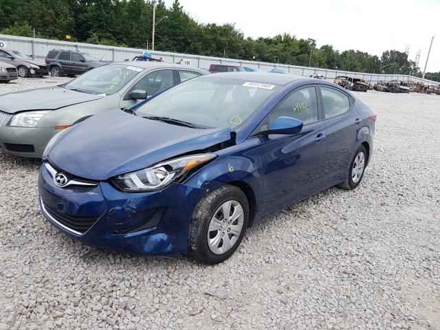 Photo 1 VIN: 5NPDH4AE0GH768683 - HYUNDAI ELANTRA SE 