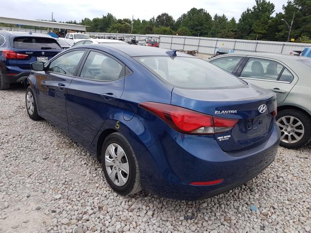 Photo 2 VIN: 5NPDH4AE0GH768683 - HYUNDAI ELANTRA SE 