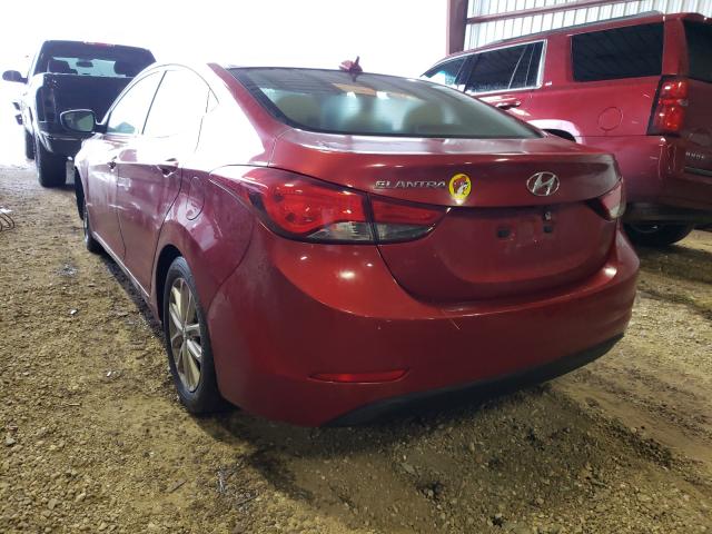 Photo 2 VIN: 5NPDH4AE0GH772037 - HYUNDAI ELANTRA SE 