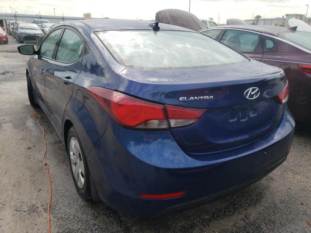 Photo 2 VIN: 5NPDH4AE0GH791459 - HYUNDAI ELANTRA SE 