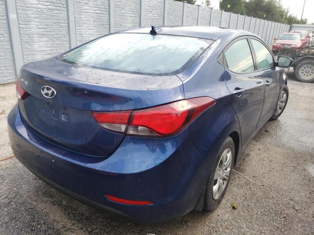 Photo 3 VIN: 5NPDH4AE0GH791459 - HYUNDAI ELANTRA SE 