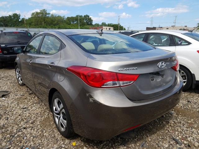 Photo 2 VIN: 5NPDH4AE1BH018380 - HYUNDAI ELANTRA GL 