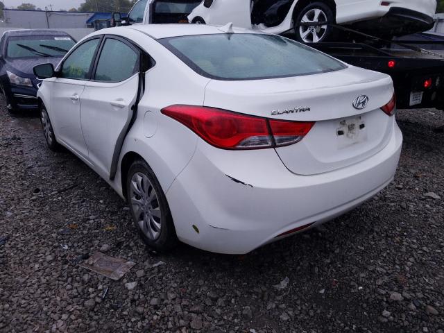 Photo 2 VIN: 5NPDH4AE1BH027855 - HYUNDAI ELANTRA GL 