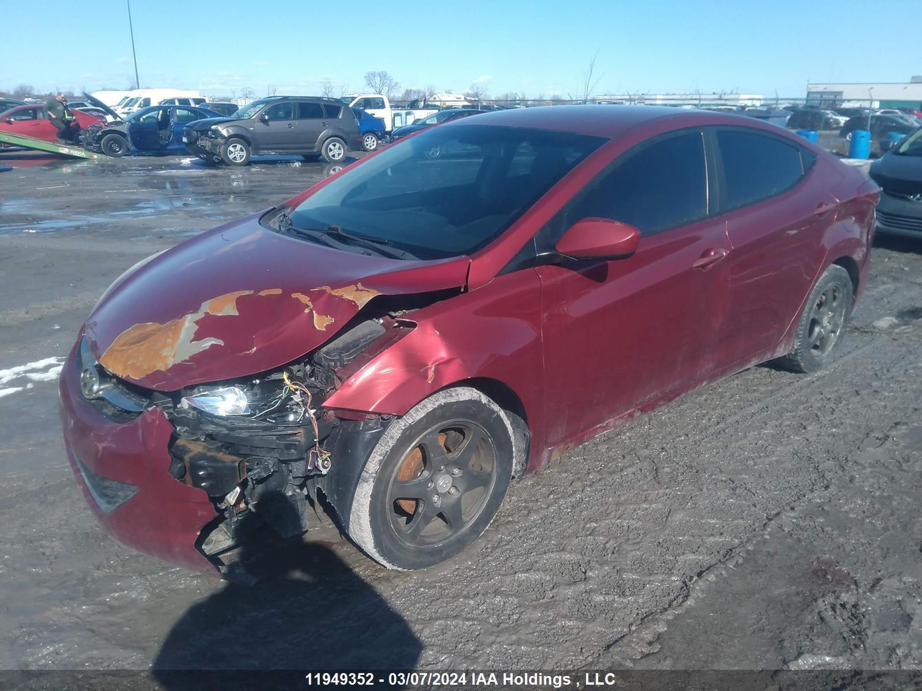 Photo 1 VIN: 5NPDH4AE1BH030948 - HYUNDAI ELANTRA 