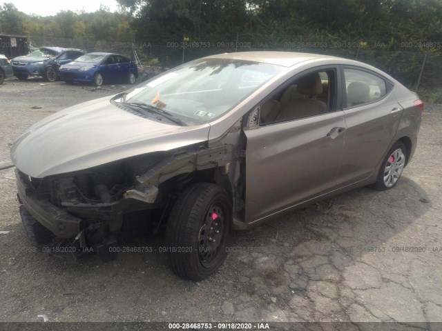 Photo 1 VIN: 5NPDH4AE1BH038161 - HYUNDAI ELANTRA 