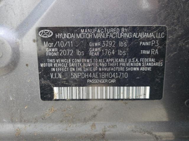 Photo 9 VIN: 5NPDH4AE1BH041710 - HYUNDAI ELANTRA GL 