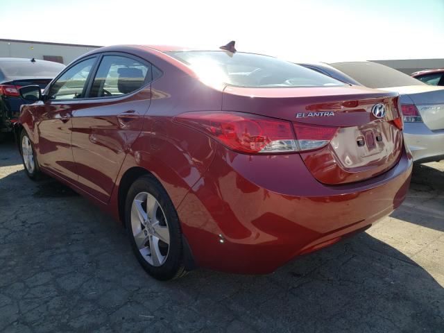 Photo 2 VIN: 5NPDH4AE1CH127892 - HYUNDAI ELANTRA GL 