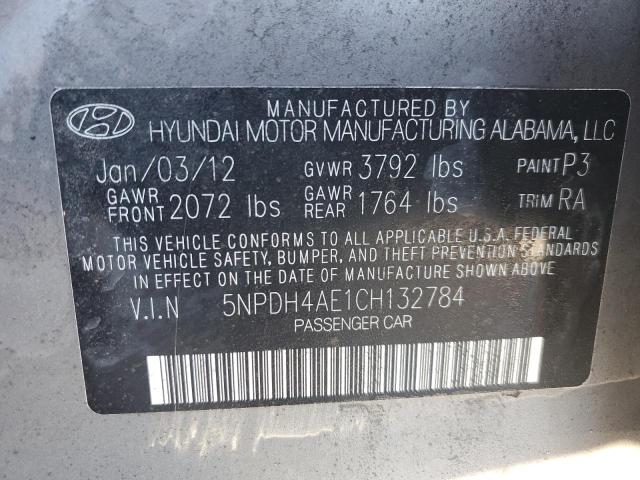 Photo 11 VIN: 5NPDH4AE1CH132784 - HYUNDAI ELANTRA 