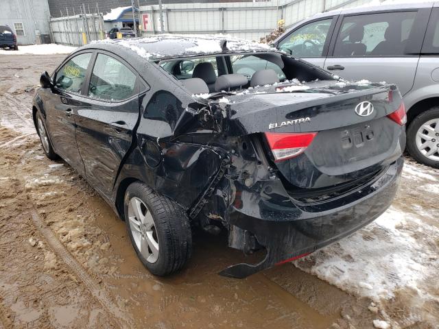 Photo 2 VIN: 5NPDH4AE1DH172316 - HYUNDAI ELANTRA GL 