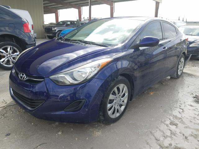 Photo 1 VIN: 5NPDH4AE1DH190153 - HYUNDAI ELANTRA GL 