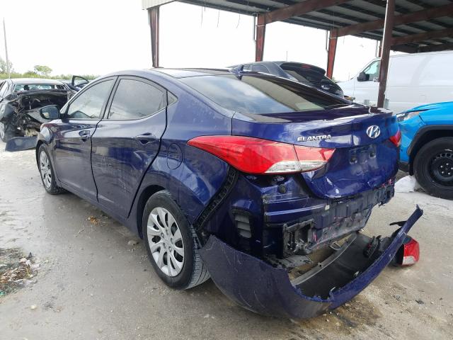 Photo 2 VIN: 5NPDH4AE1DH190153 - HYUNDAI ELANTRA GL 