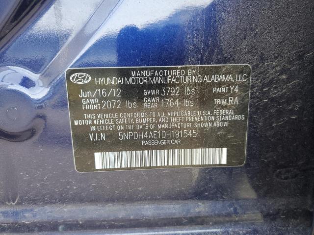 Photo 11 VIN: 5NPDH4AE1DH191545 - HYUNDAI ELANTRA GL 