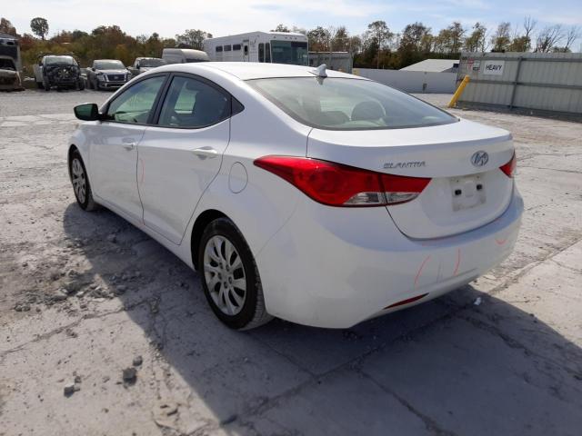 Photo 2 VIN: 5NPDH4AE1DH203466 - HYUNDAI ELANTRA GL 