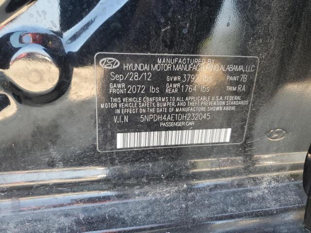 Photo 11 VIN: 5NPDH4AE1DH232045 - HYUNDAI ELANTRA GL 