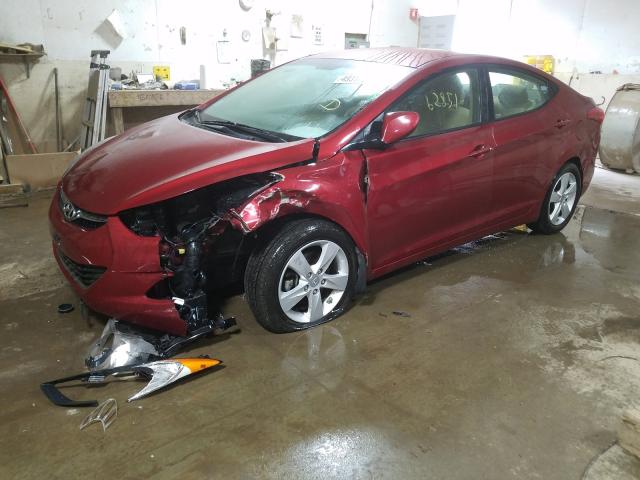 Photo 1 VIN: 5NPDH4AE1DH240422 - HYUNDAI ELANTRA GL 