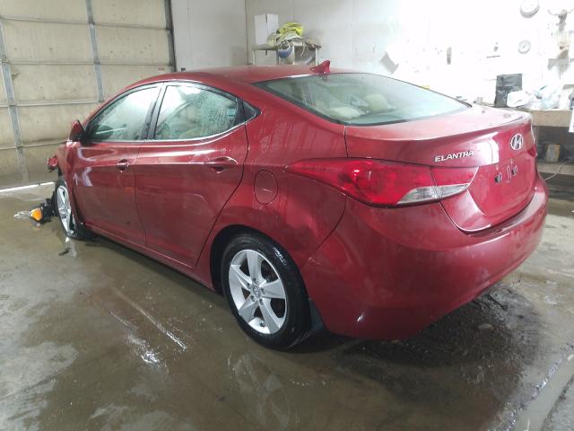 Photo 2 VIN: 5NPDH4AE1DH240422 - HYUNDAI ELANTRA GL 