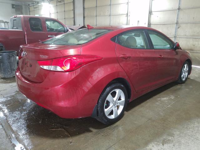 Photo 3 VIN: 5NPDH4AE1DH240422 - HYUNDAI ELANTRA GL 