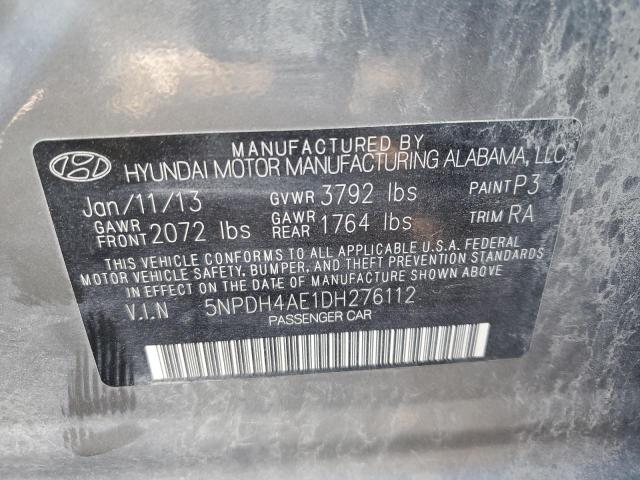 Photo 11 VIN: 5NPDH4AE1DH276112 - HYUNDAI ELANTRA 