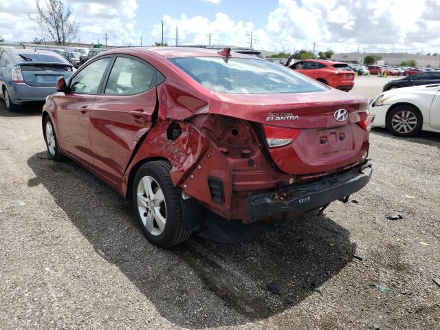 Photo 2 VIN: 5NPDH4AE1DH278281 - HYUNDAI ELANTRA GL 