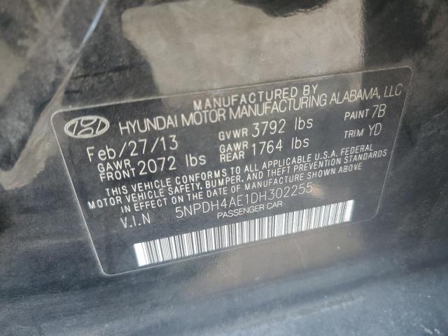 Photo 11 VIN: 5NPDH4AE1DH302255 - HYUNDAI ELANTRA GL 