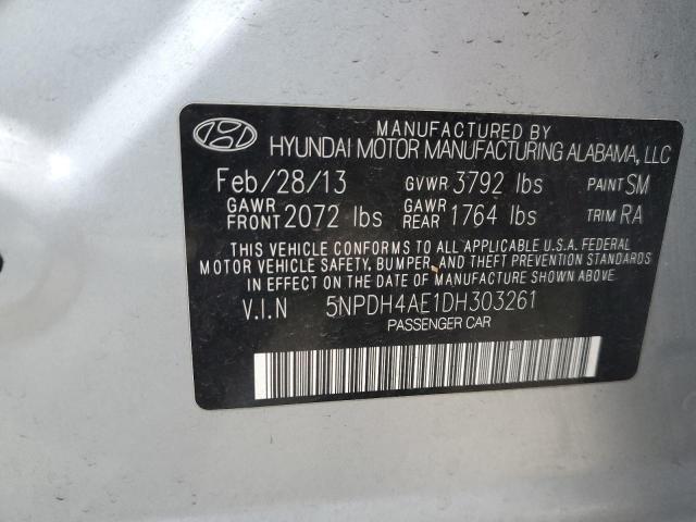 Photo 11 VIN: 5NPDH4AE1DH303261 - HYUNDAI ELANTRA 