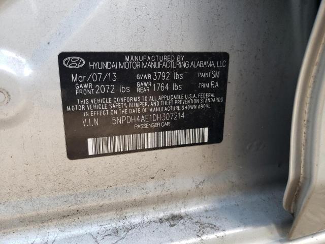 Photo 11 VIN: 5NPDH4AE1DH307214 - HYUNDAI ELANTRA 