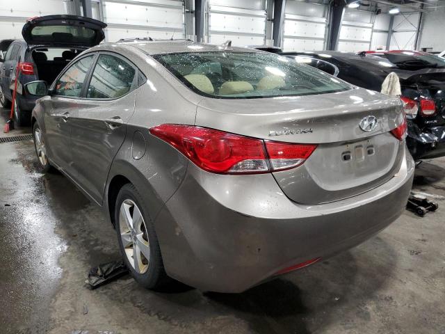 Photo 2 VIN: 5NPDH4AE1DH309254 - HYUNDAI ELANTRA GL 