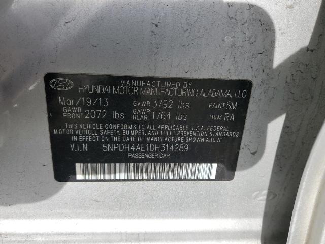 Photo 11 VIN: 5NPDH4AE1DH314289 - HYUNDAI ELANTRA 