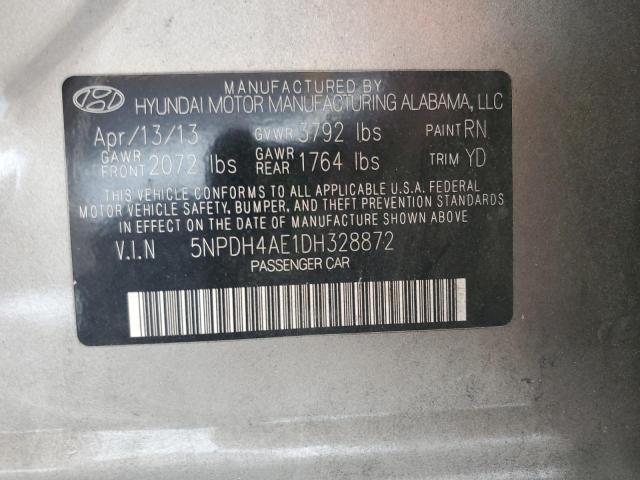 Photo 11 VIN: 5NPDH4AE1DH328872 - HYUNDAI ELANTRA 