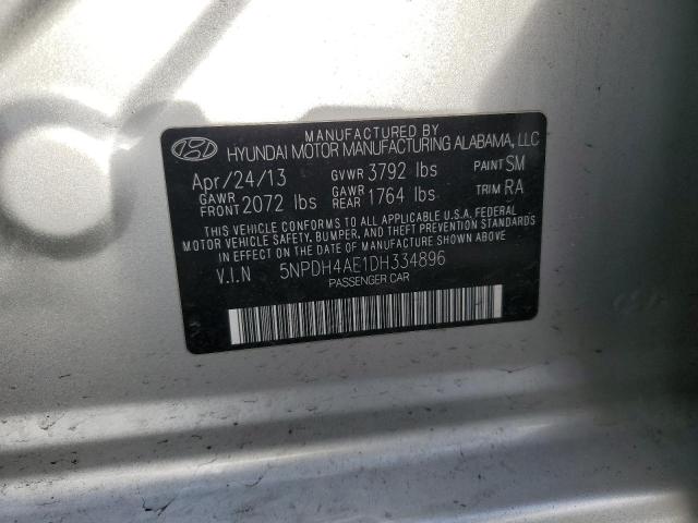 Photo 11 VIN: 5NPDH4AE1DH334896 - HYUNDAI ELANTRA 