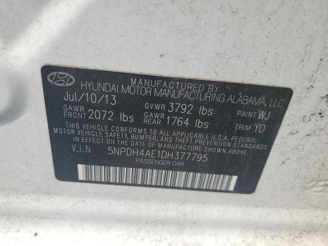 Photo 11 VIN: 5NPDH4AE1DH377795 - HYUNDAI ELANTRA 