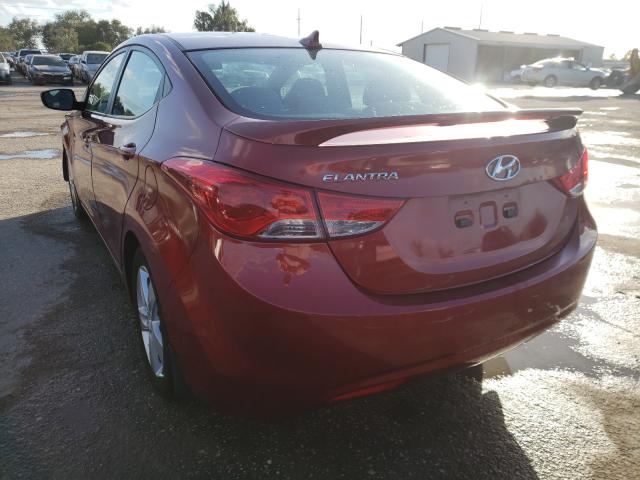 Photo 2 VIN: 5NPDH4AE1DH393351 - HYUNDAI ELANTRA GL 