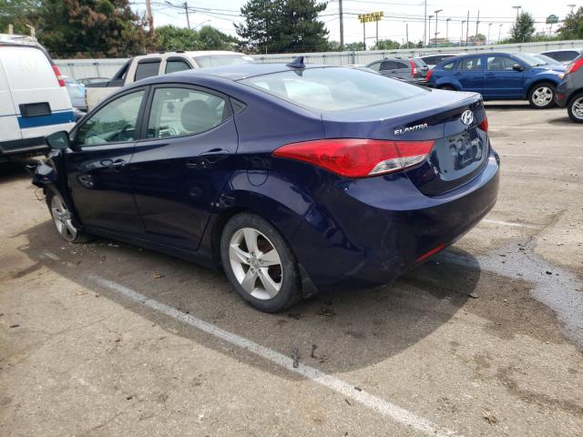 Photo 2 VIN: 5NPDH4AE1DH399344 - HYUNDAI ELANTRA GL 