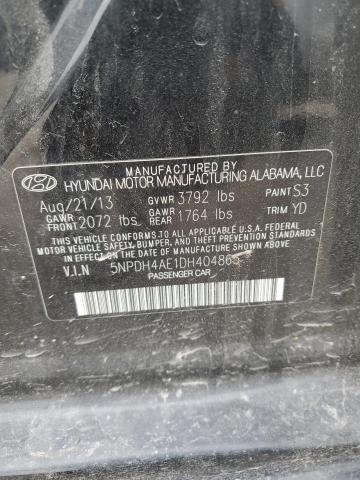 Photo 11 VIN: 5NPDH4AE1DH404865 - HYUNDAI ELANTRA 