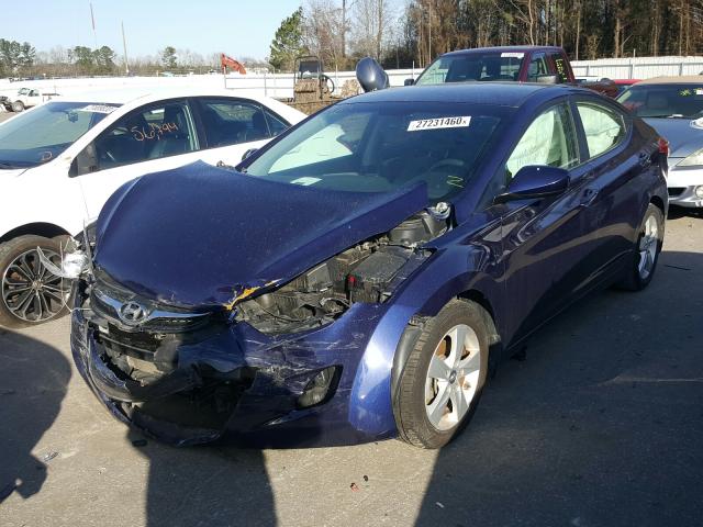 Photo 1 VIN: 5NPDH4AE1DH424033 - HYUNDAI ELANTRA GL 