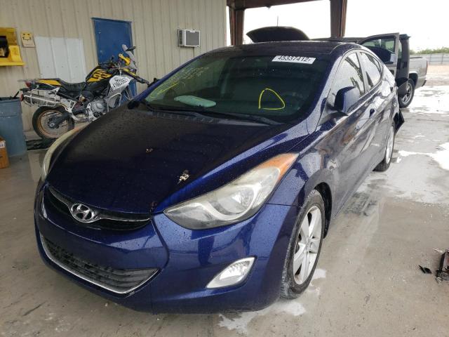 Photo 1 VIN: 5NPDH4AE1DH453984 - HYUNDAI ELANTRA GL 