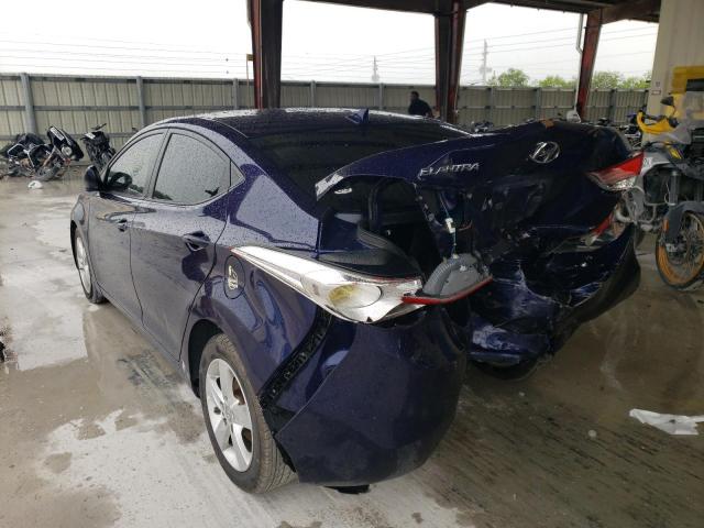 Photo 2 VIN: 5NPDH4AE1DH453984 - HYUNDAI ELANTRA GL 