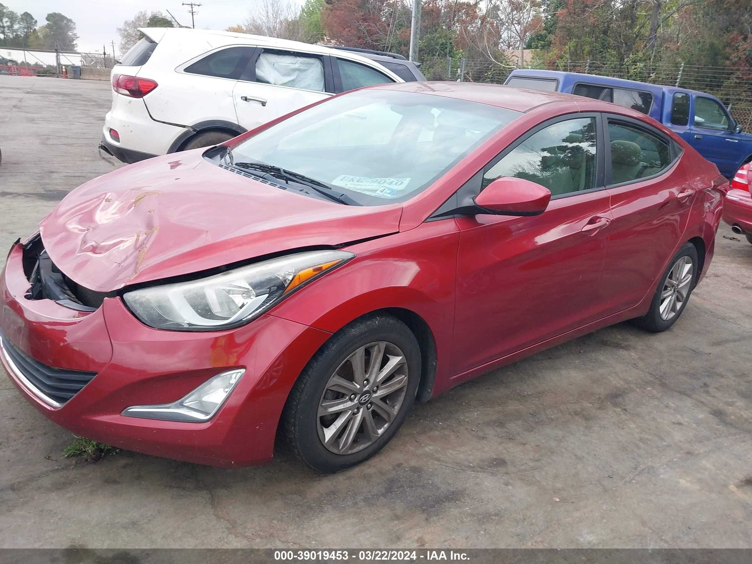 Photo 1 VIN: 5NPDH4AE1EH460497 - HYUNDAI ELANTRA 