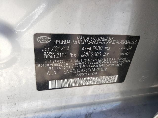 Photo 11 VIN: 5NPDH4AE1EH476389 - HYUNDAI ELANTRA 