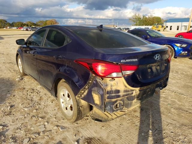 Photo 2 VIN: 5NPDH4AE1EH478885 - HYUNDAI ELANTRA SE 