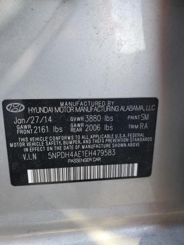 Photo 11 VIN: 5NPDH4AE1EH479583 - HYUNDAI ELANTRA 