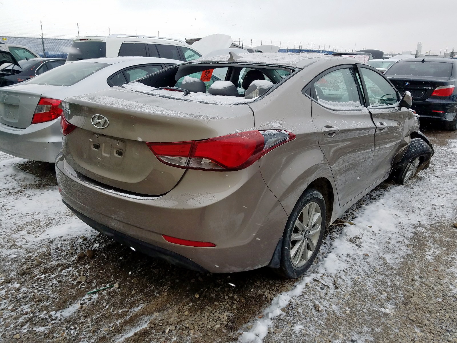 Photo 3 VIN: 5NPDH4AE1EH497677 - HYUNDAI ELANTRA SE 