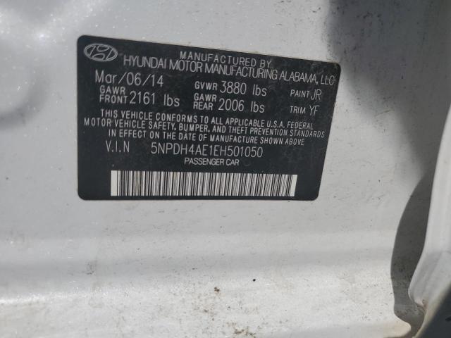 Photo 12 VIN: 5NPDH4AE1EH501050 - HYUNDAI ELANTRA 