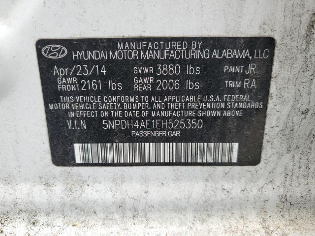 Photo 11 VIN: 5NPDH4AE1EH525350 - HYUNDAI ELANTRA 