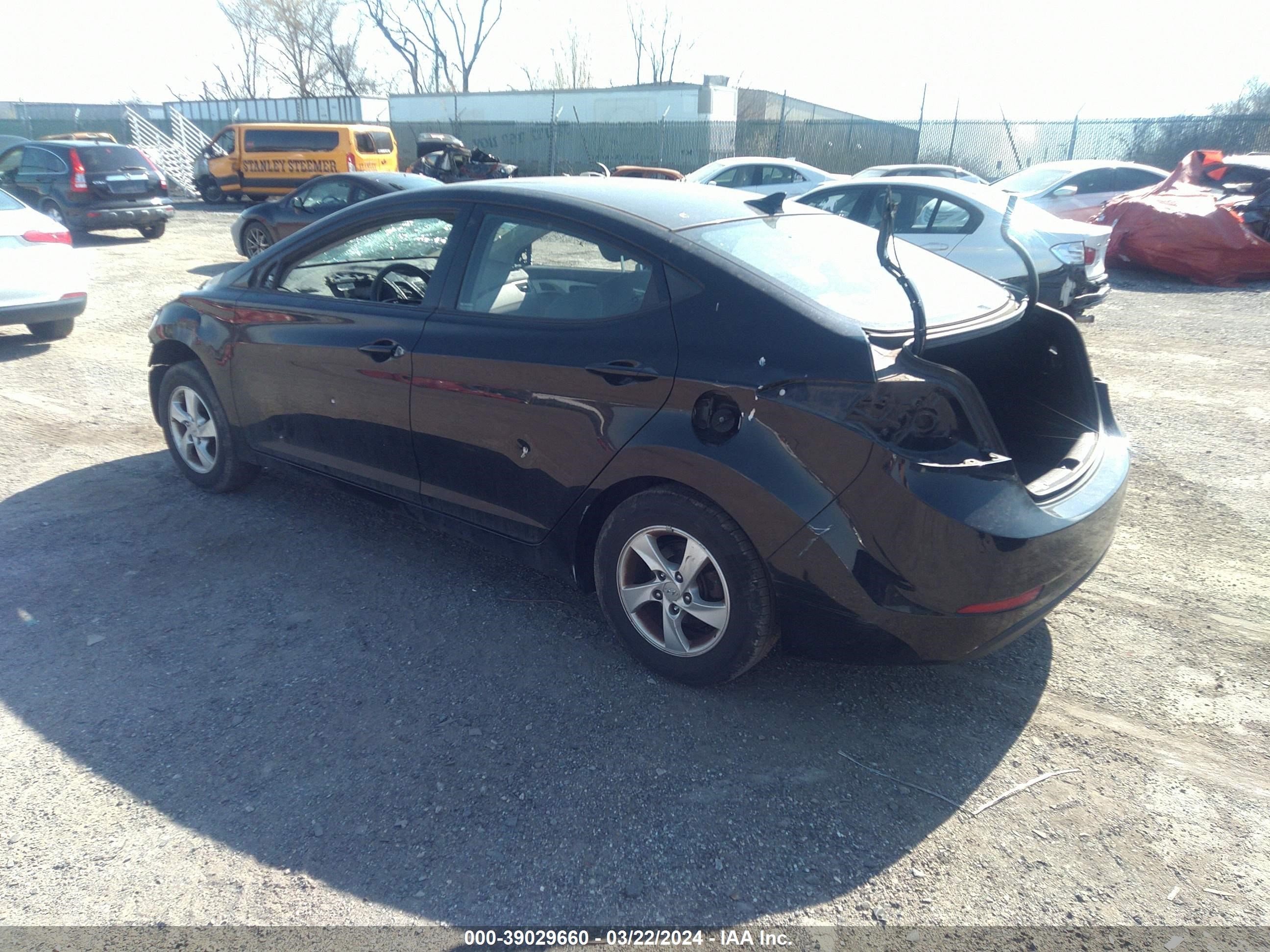 Photo 2 VIN: 5NPDH4AE1EH536834 - HYUNDAI ELANTRA 