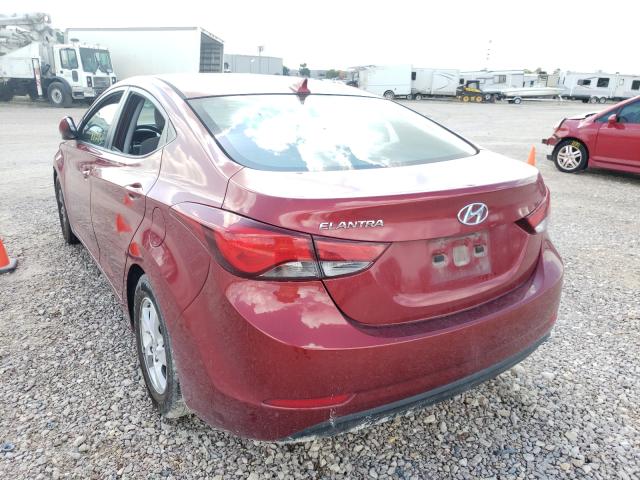 Photo 2 VIN: 5NPDH4AE1EH540088 - HYUNDAI ELANTRA SE 